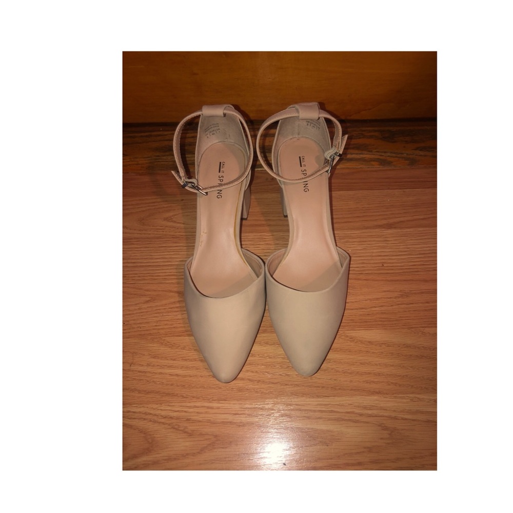 Call It Spring Block Ankle Strap Heel - image 7